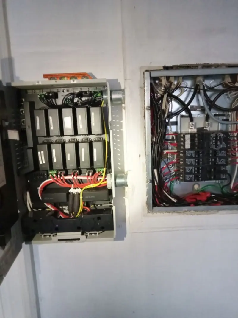 Electrical panel upgrade completed for Ring Doorbell Installation in Jessup